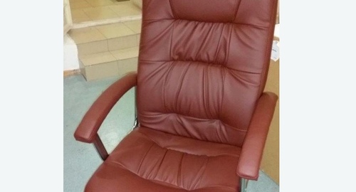Обтяжка офисного кресла. Комсомольск-на-Амуре