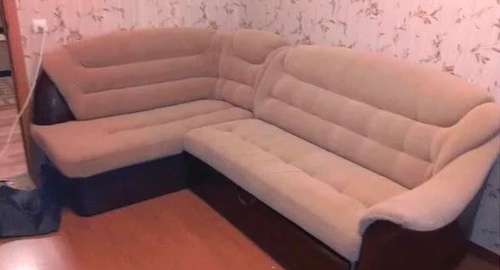 Перетяжка углового дивана. Комсомольск-на-Амуре